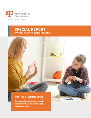 Putting students first (special report's cover)