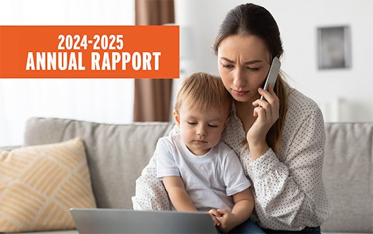 Image of the free block illustrating the cover of the 2024-2025 Annual Report